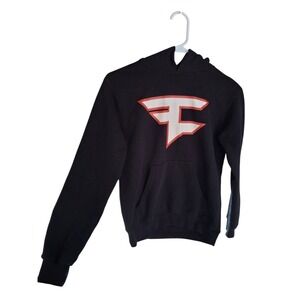 Sz Youth Medium Faze Clan Hoodie Sweatshirt Black Gaming eSports Champion COD